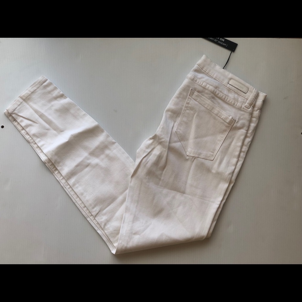 BLANKNYC Women's Spray On Slim Skinny Jeans White - Picture 5 of 8